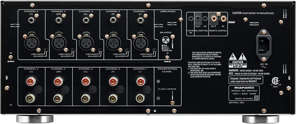 5-Channel Power Amplifier with Gold-Plated Terminals G62306