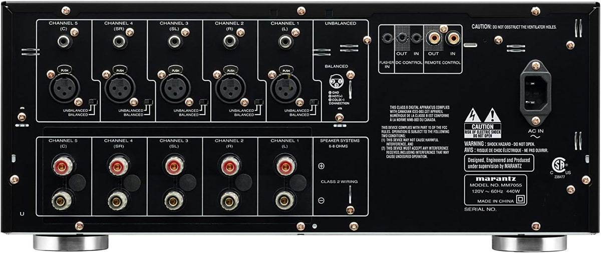 5-Channel Power Amplifier with Gold-Plated Terminals G62306