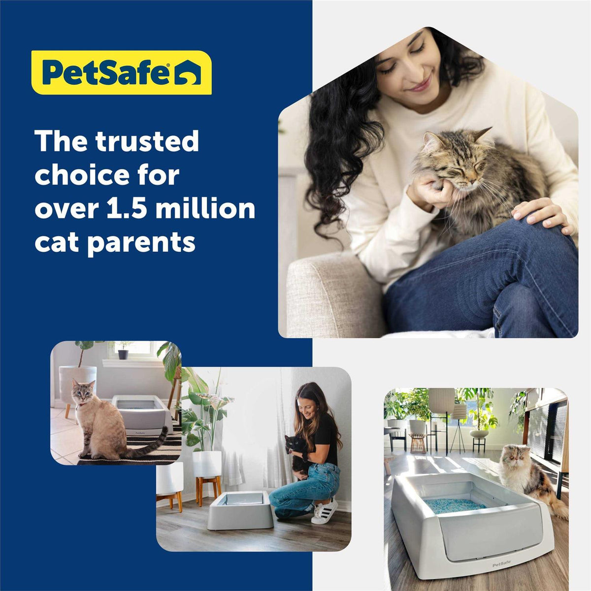 Self-Cleaning Cat Litter Box Q8040