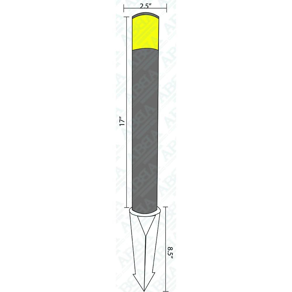 3W Low Voltage LED Bollard Landscape Light Z8386