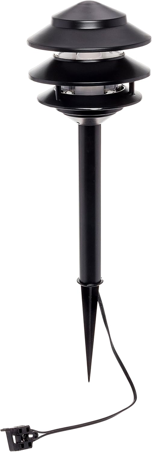 4 Pack Low Voltage LED Landscape Pathlight I593650