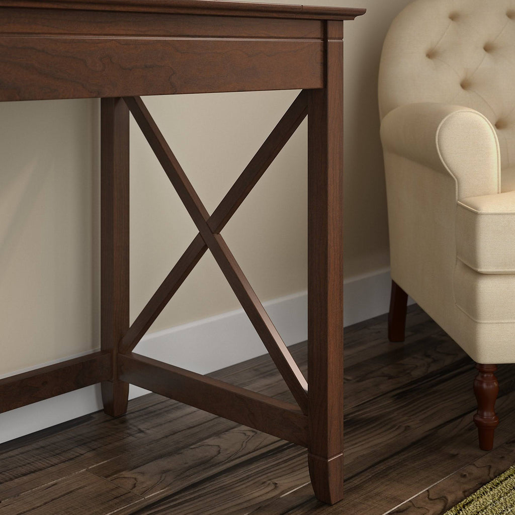 60-Inch L-Shaped Desk with Mobile File Cabinet C3809