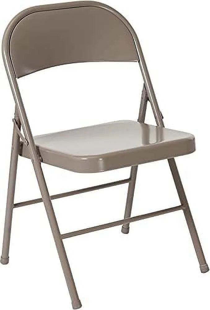 Gray Metal Folding Chair Y80943