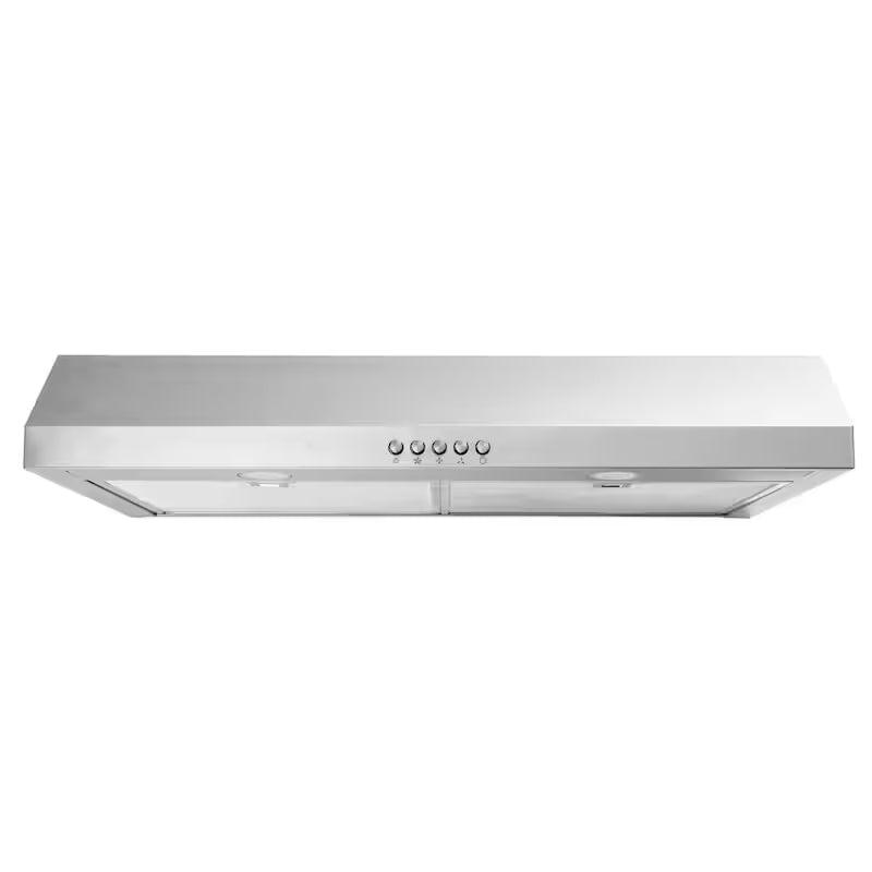 30 in. 320 CFM Convertible Under Cabinet Range Hood in Stainless Steel Q280