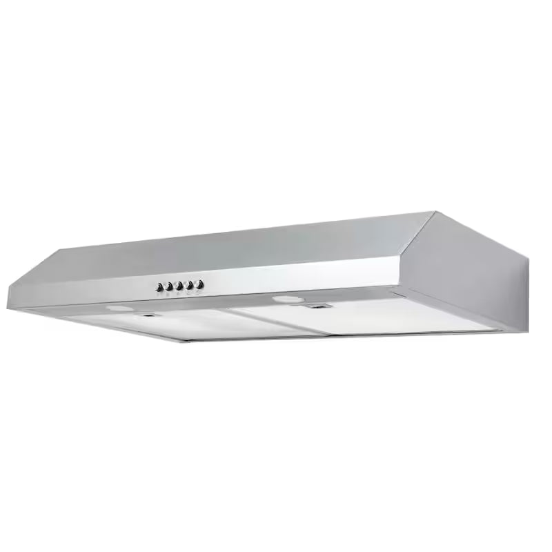 30 in. 320 CFM Convertible Under Cabinet Range Hood in Stainless Steel Q280