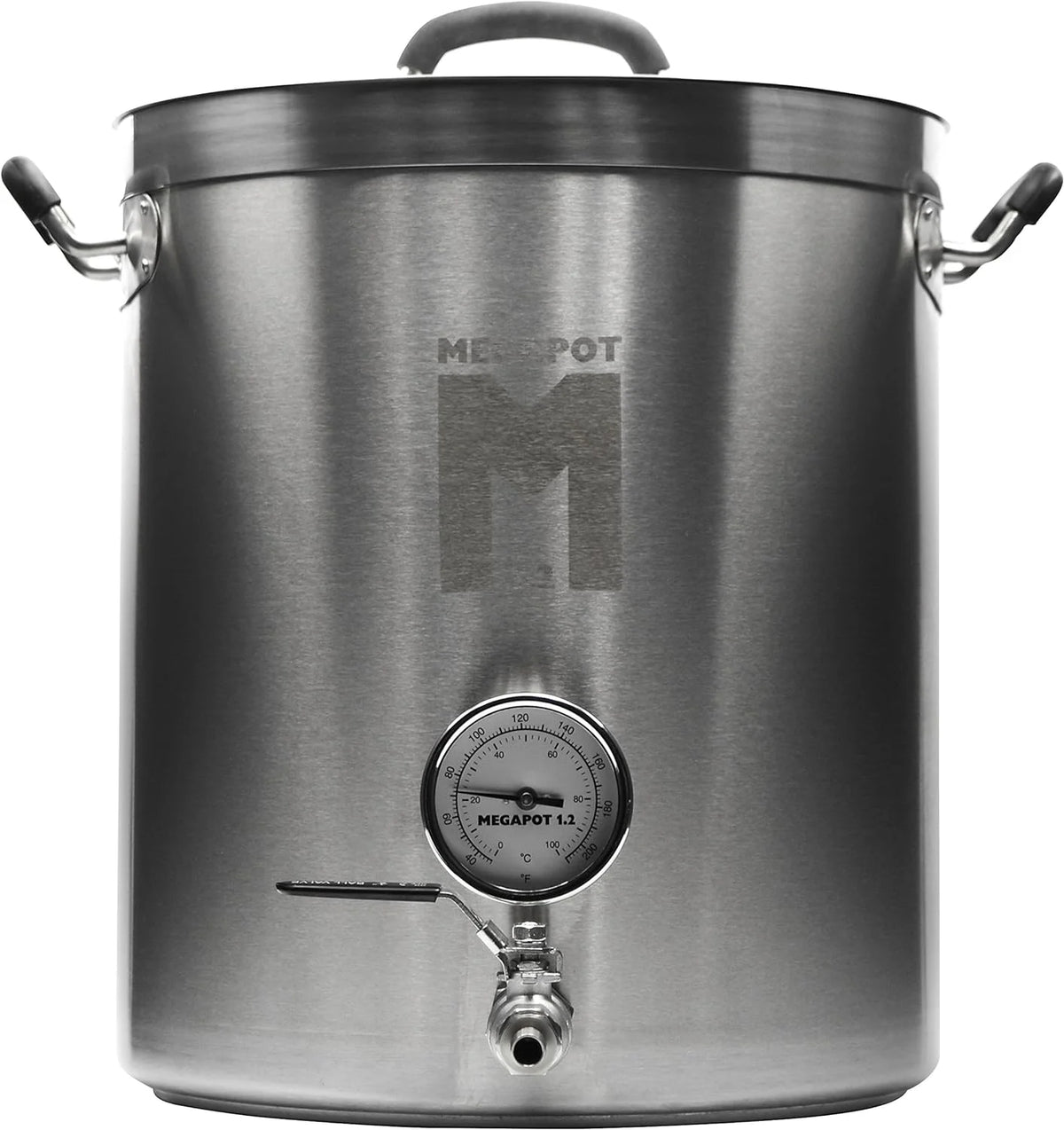 Stainless Steel Brew Kettle With Volume Markings 15 Gallon S651