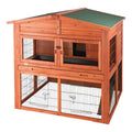 Rabbit Hutch with Attic F580