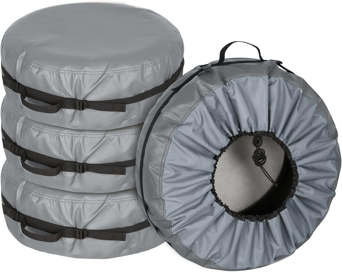 4 Pack Tough Tire Wheel Protector Universal Fits 32-34.75 inches L484