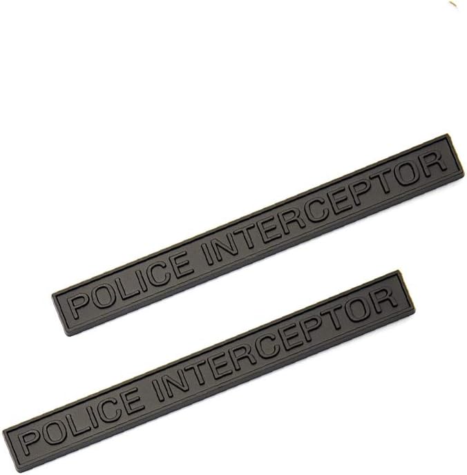 Matte Black Emblems Nameplate Badge Decal Sticker D858832
