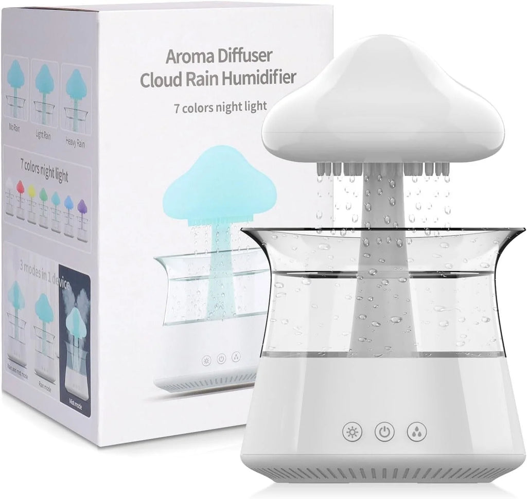 300ML Essential Oil Diffuser with 7 Colors LED Lights A1842