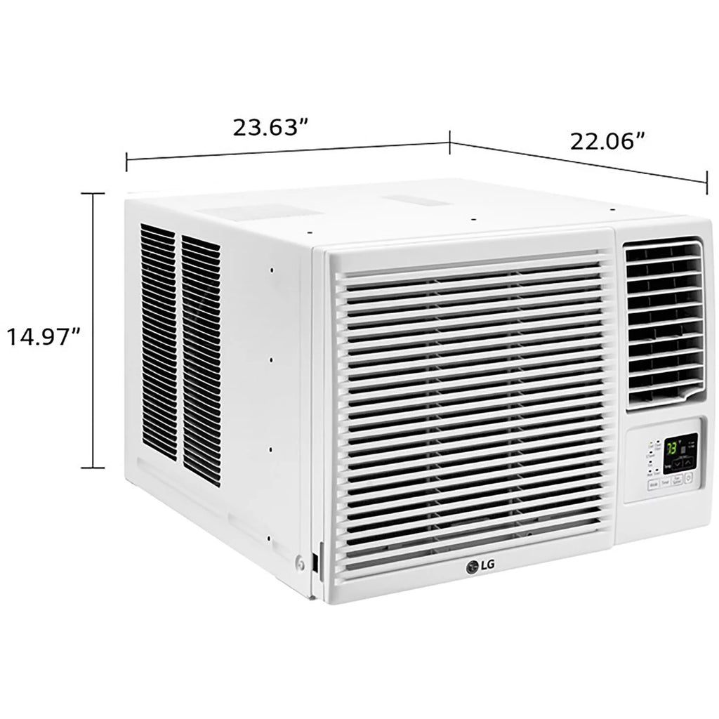 12,000 BTU Heat and Cool Window Air Conditioner with Wi-Fi Controls J66237