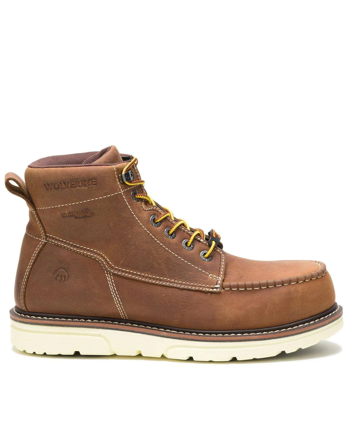 Tan Moc-Toe Work Boots K506