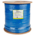 Cat6 Shielded Riser 500ft Blue 23AWG Solid Bare Copper Ethernet X41909