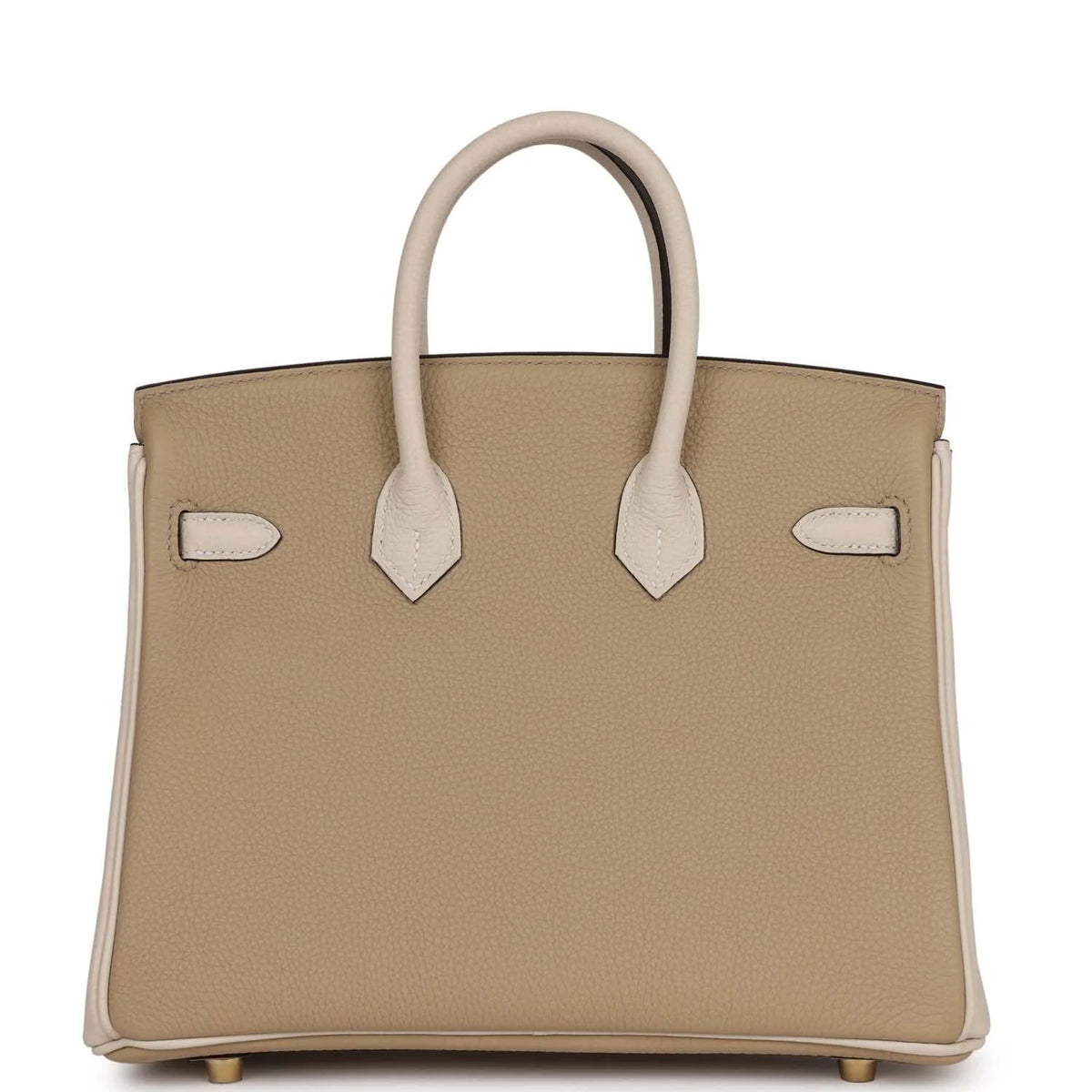Trench and Beton Togo Leather Bag V40535