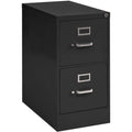Black 2-Drawer Steel Vertical File Cabinet N96721