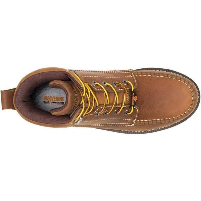 Tan Moc-Toe Work Boots K506