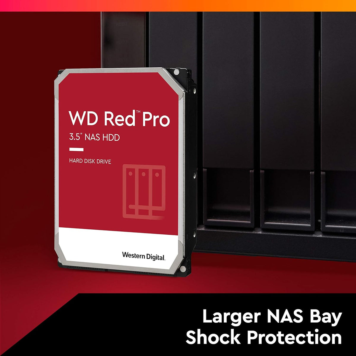 6TB NAS Internal Hard Drive HDD - 7200 RPM, SATA 6 Gb/s, CMR, 256 MB Cache, 3.5 S550