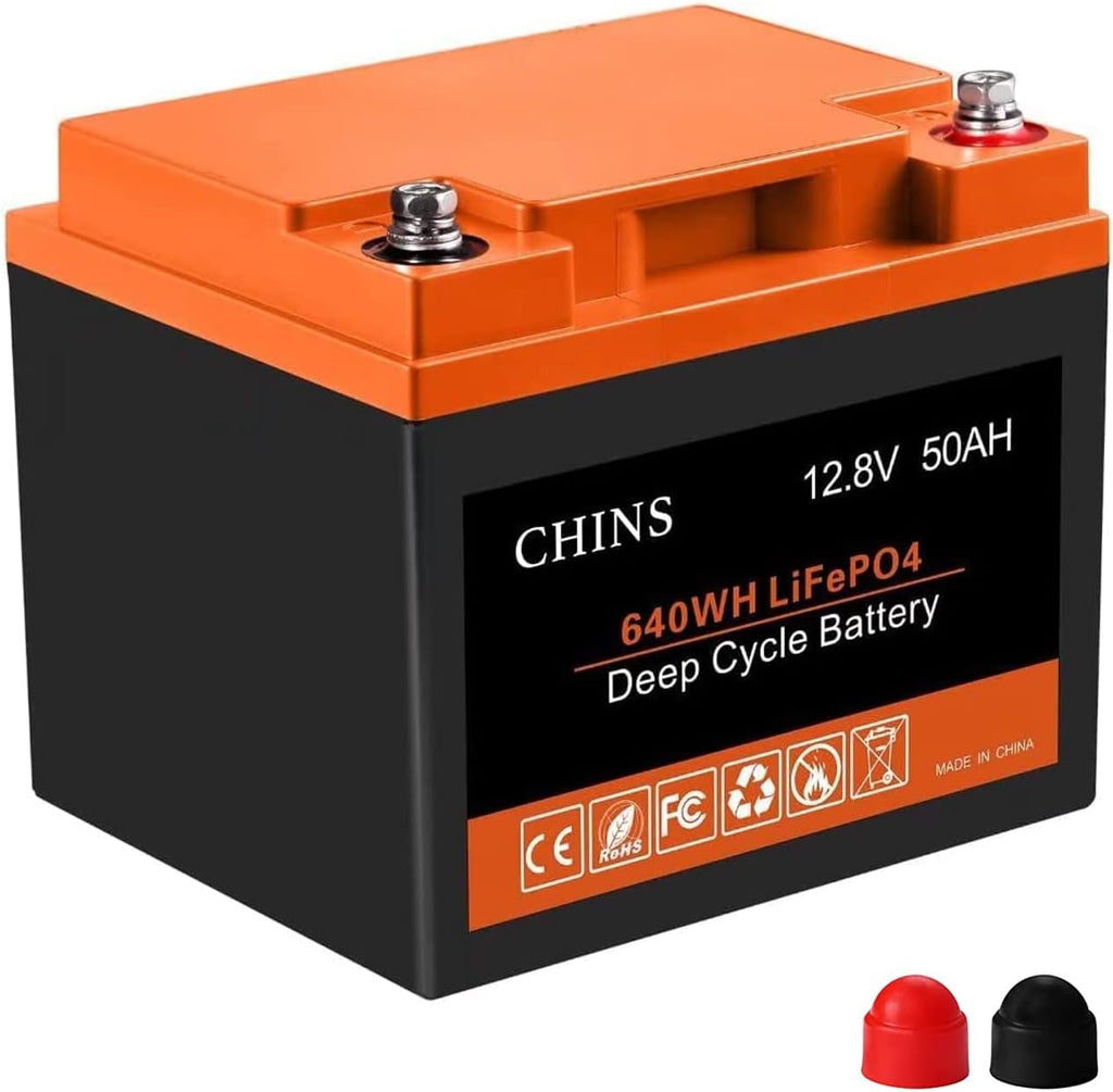 12V 50Ah LiFePO4 Battery with 50A BMS R78897