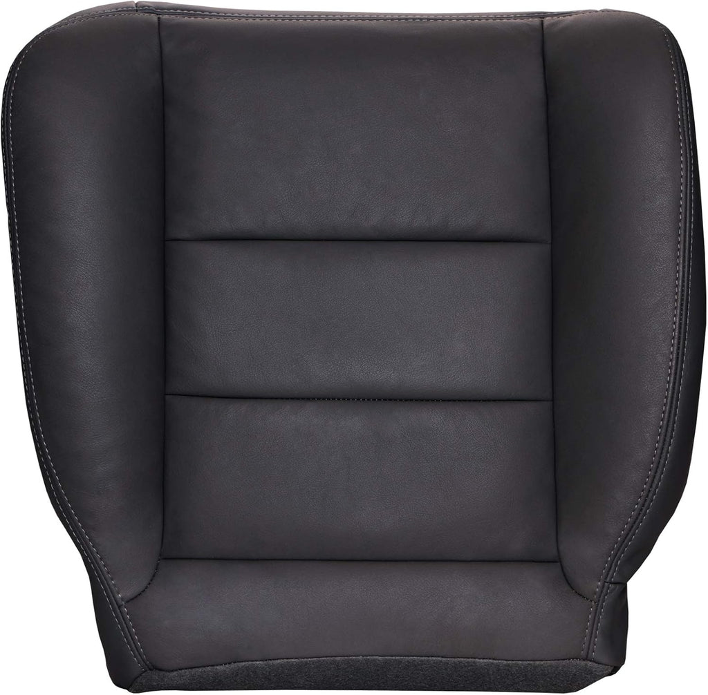 Driver Bottom Replacement Leather Seat Cover Medium Pebble Tan R278