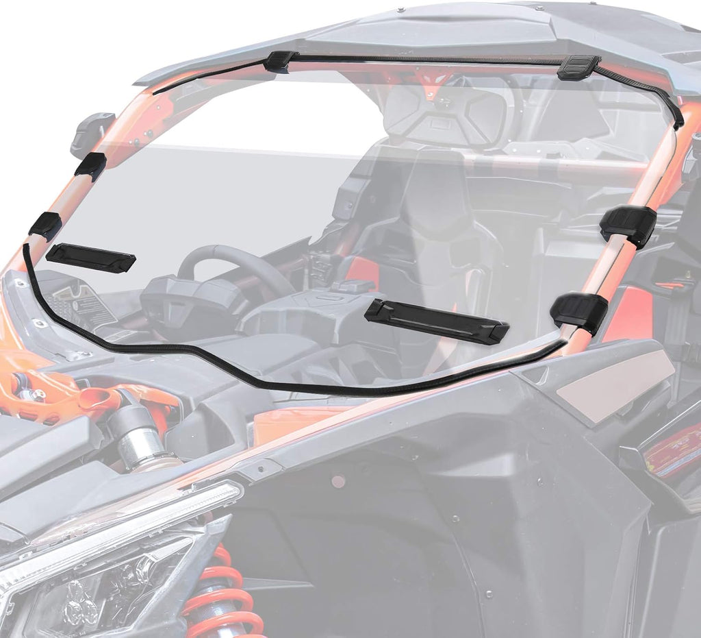 Vented Scratch Resistant PC Front Windshield T329
