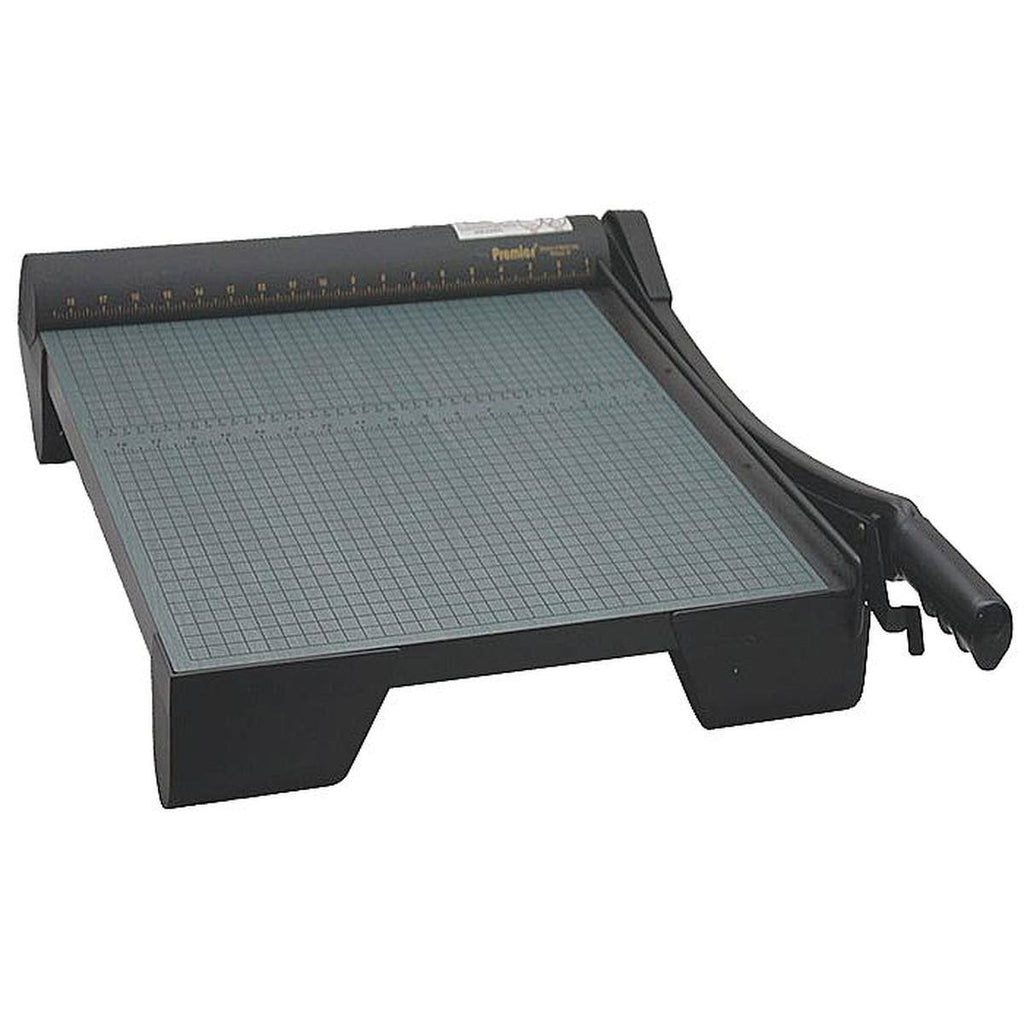 Green Paper Trimmer 20 Sheets Wood Base J6329