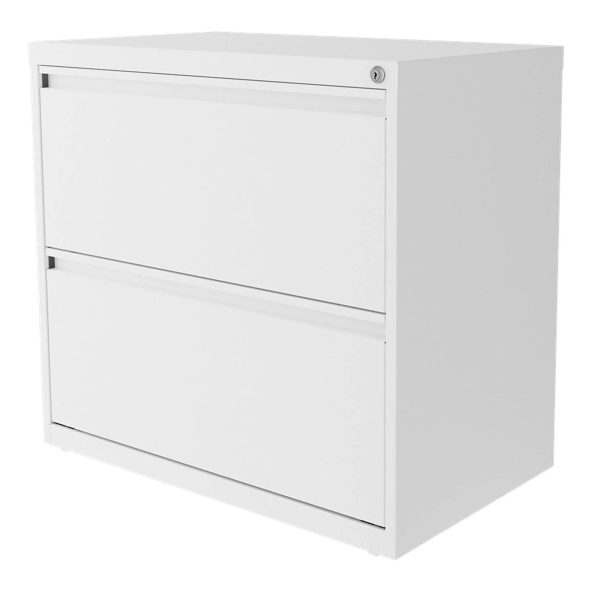 30"W 2 Drawer Metal Lateral File Cabinet Set White L2032