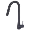 Single Handle Pull-Down Kitchen Faucet Matte Black Q1675