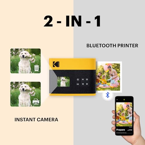 2-in-1 Instant Camera and Photo Printer R619