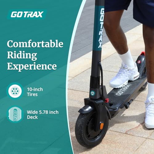 Electric Scooter with 10" Pneumatic Tire Foldable Y329655