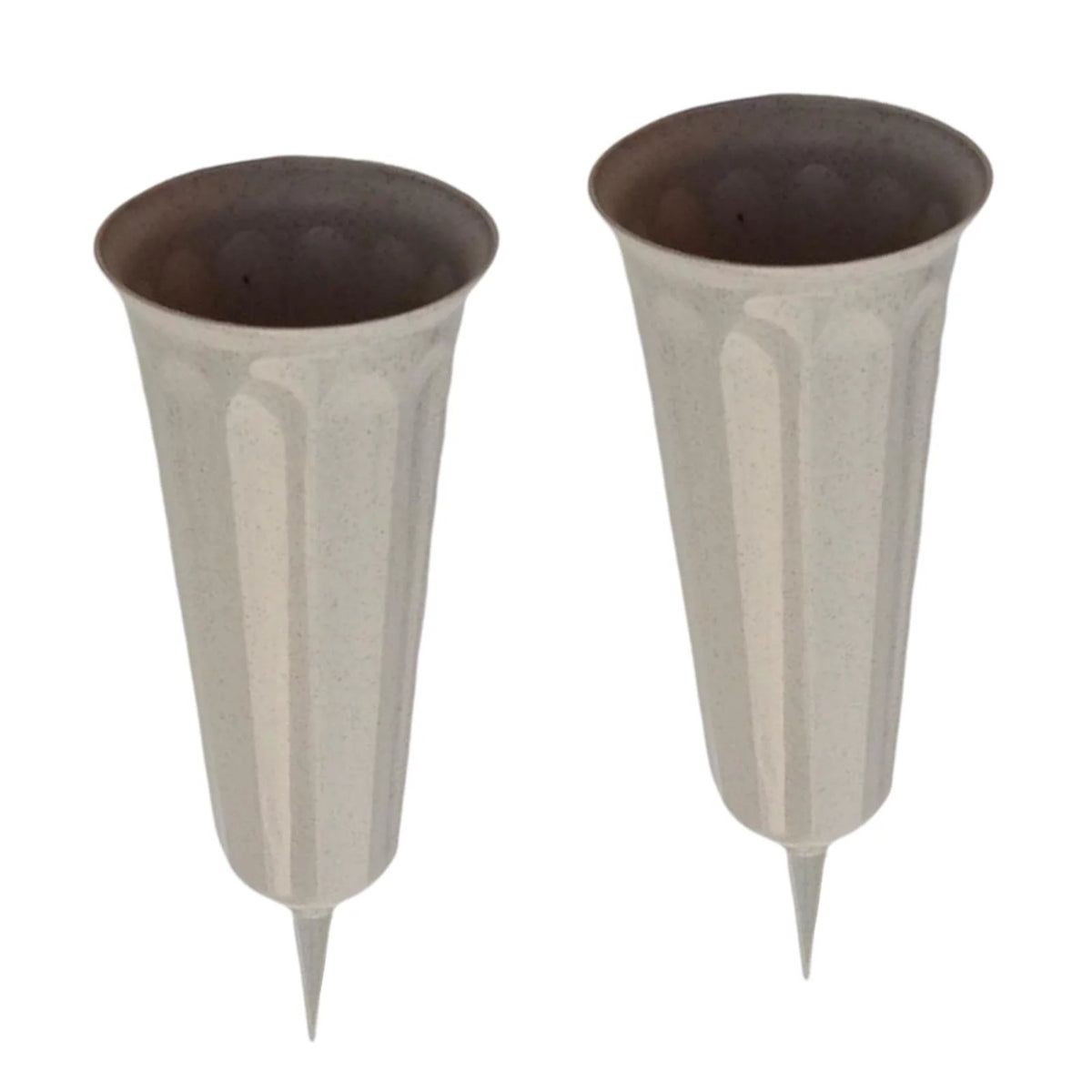 26cm Fluted Flower Vases Stake E871663