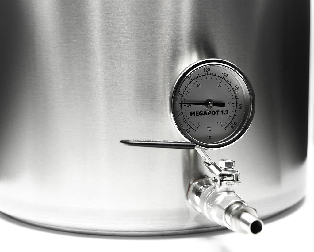Stainless Steel Brew Kettle With Volume Markings 15 Gallon S651
