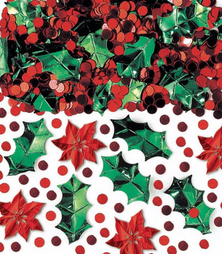 Red & Green Christmas Confetti Mix 2.5 oz K404925