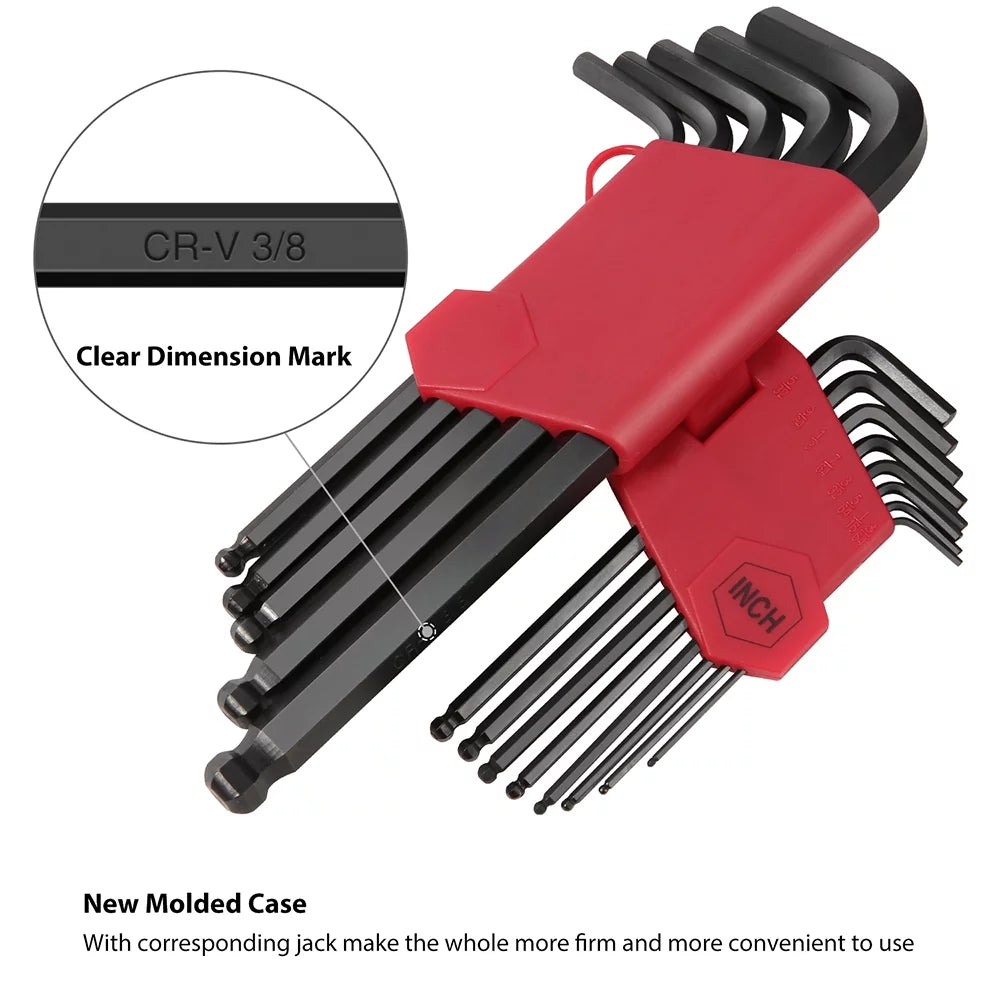 Allen Wrench Set 36 PCS Hex Key Spanner I73622