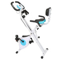 White Folding Exercise Bike Y73324