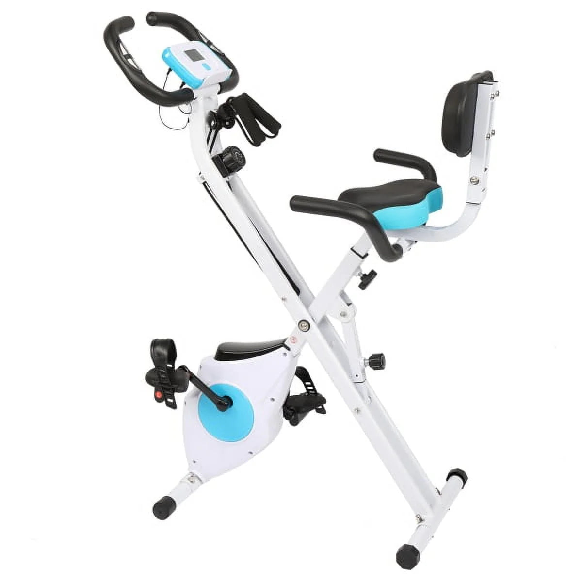 White Folding Exercise Bike Y73324