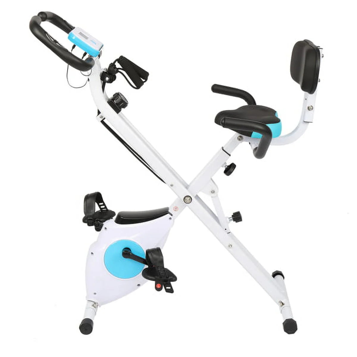 White Folding Exercise Bike Y73324
