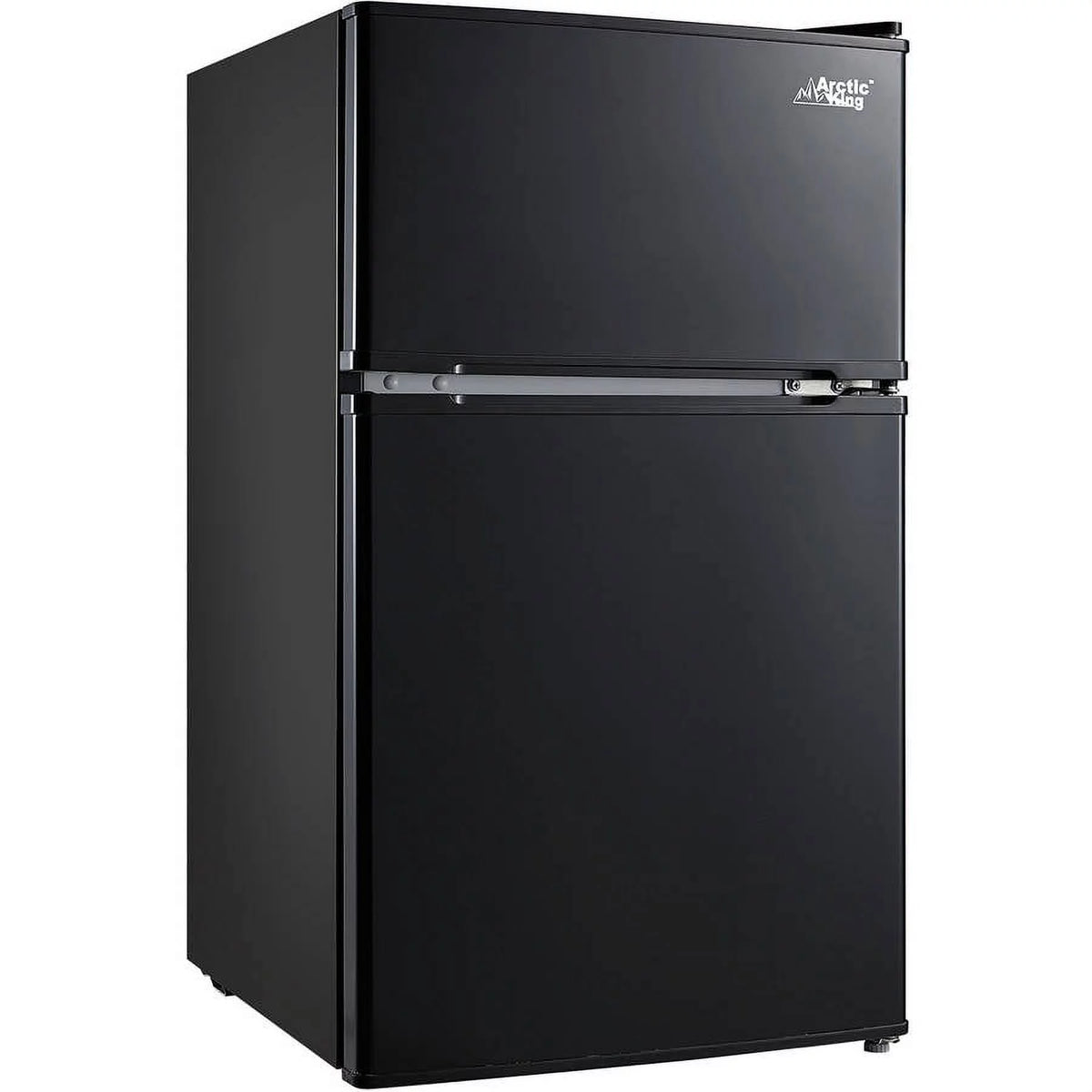 Black 3.2 Cu ft Two Door Mini Fridge with Freezer R728772