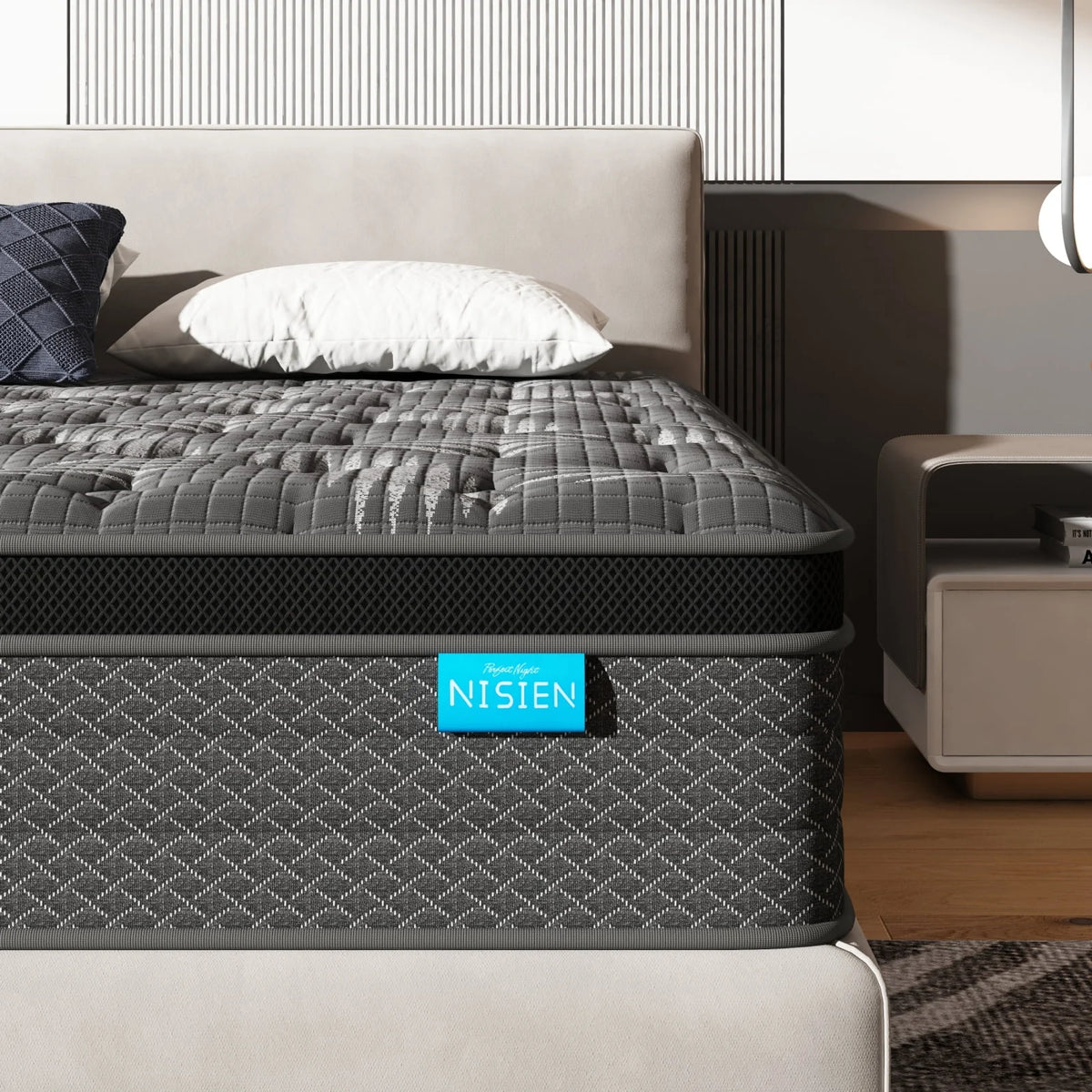 CertiPUR-US Certified Memory Foam Pocket Spring Hybrid Mattress W684