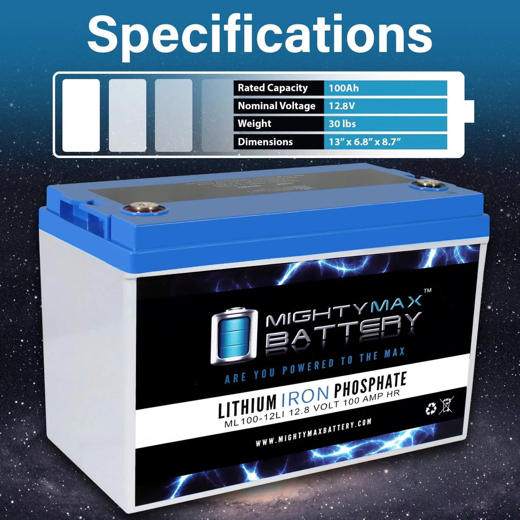 12V 100AH Lithium Replacement Battery I87773