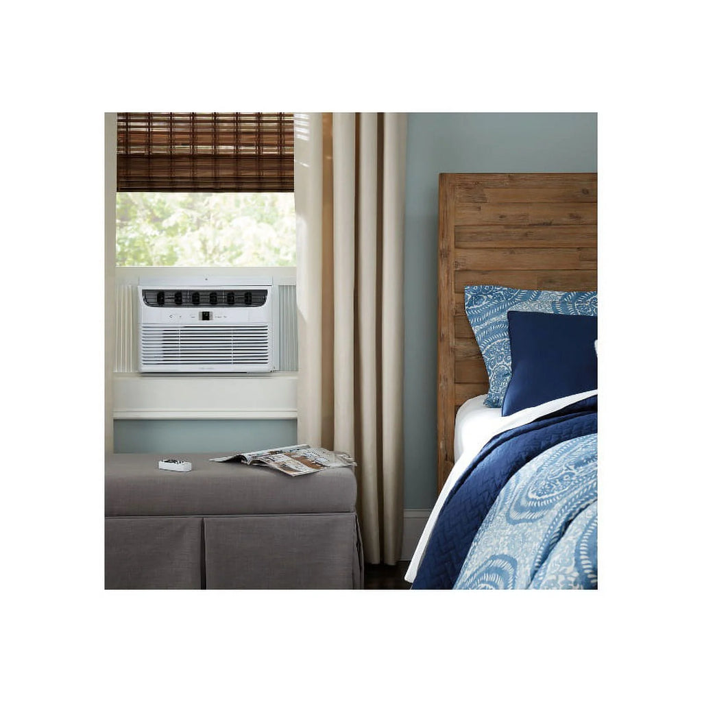 8,000 BTU 115-Volt Window Air Conditioner with Remote WIFI White P5371