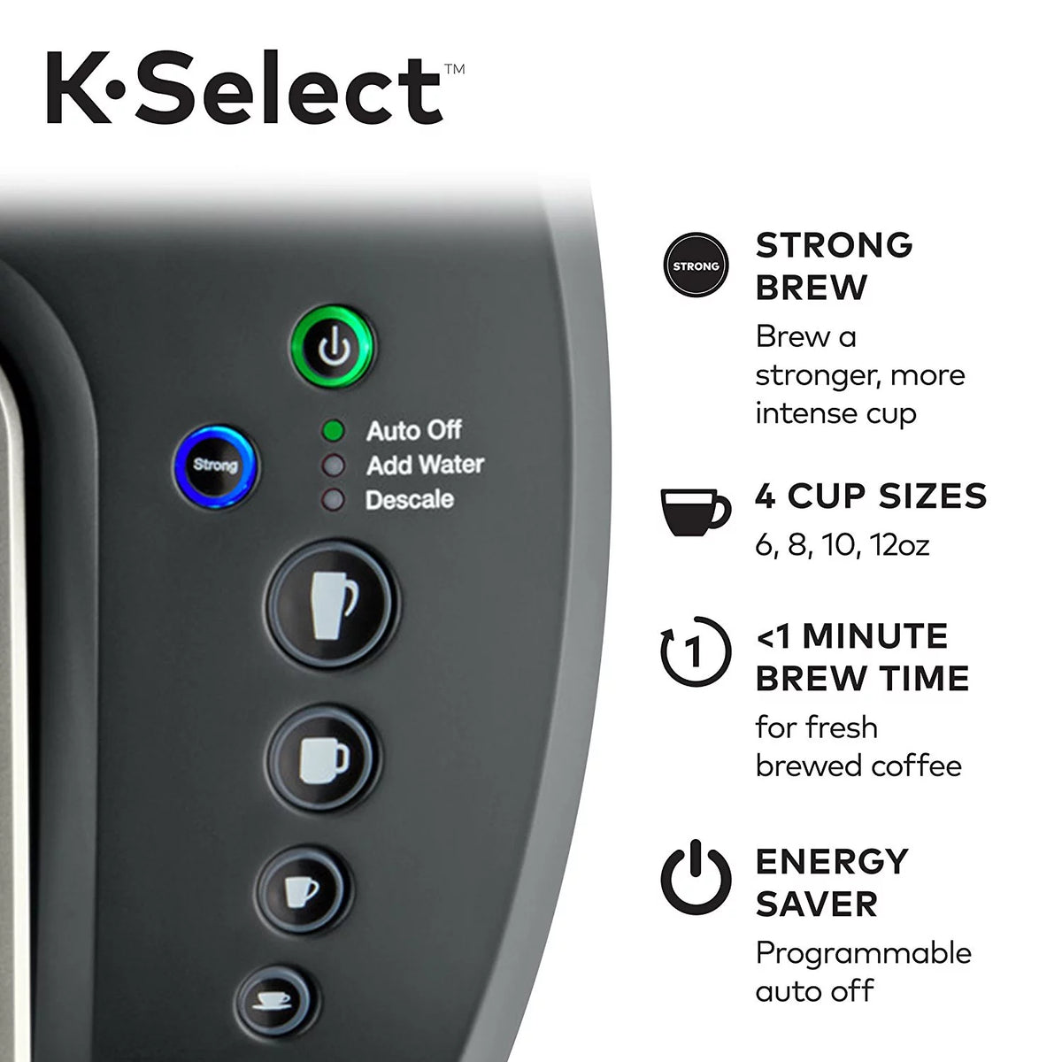 Single-Serve K-Cup Pod Coffee Maker N84563
