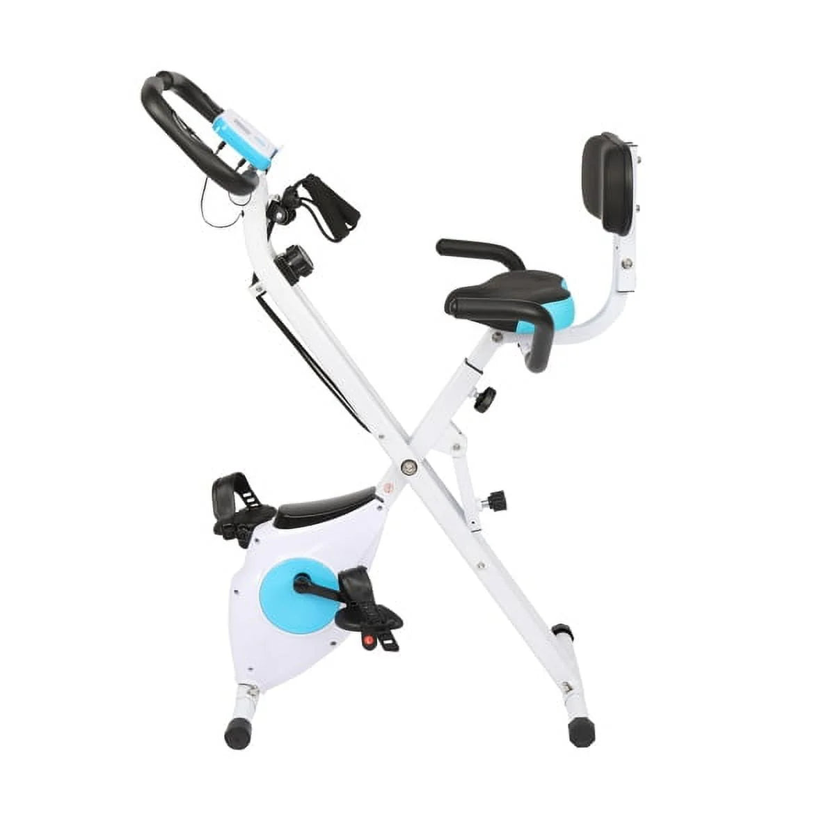 White Folding Exercise Bike Y73324