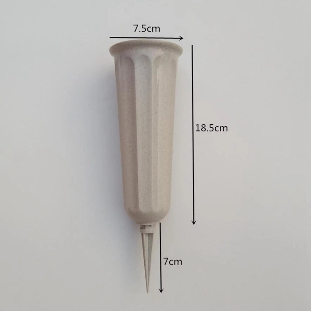 26cm Fluted Flower Vases Stake E871663