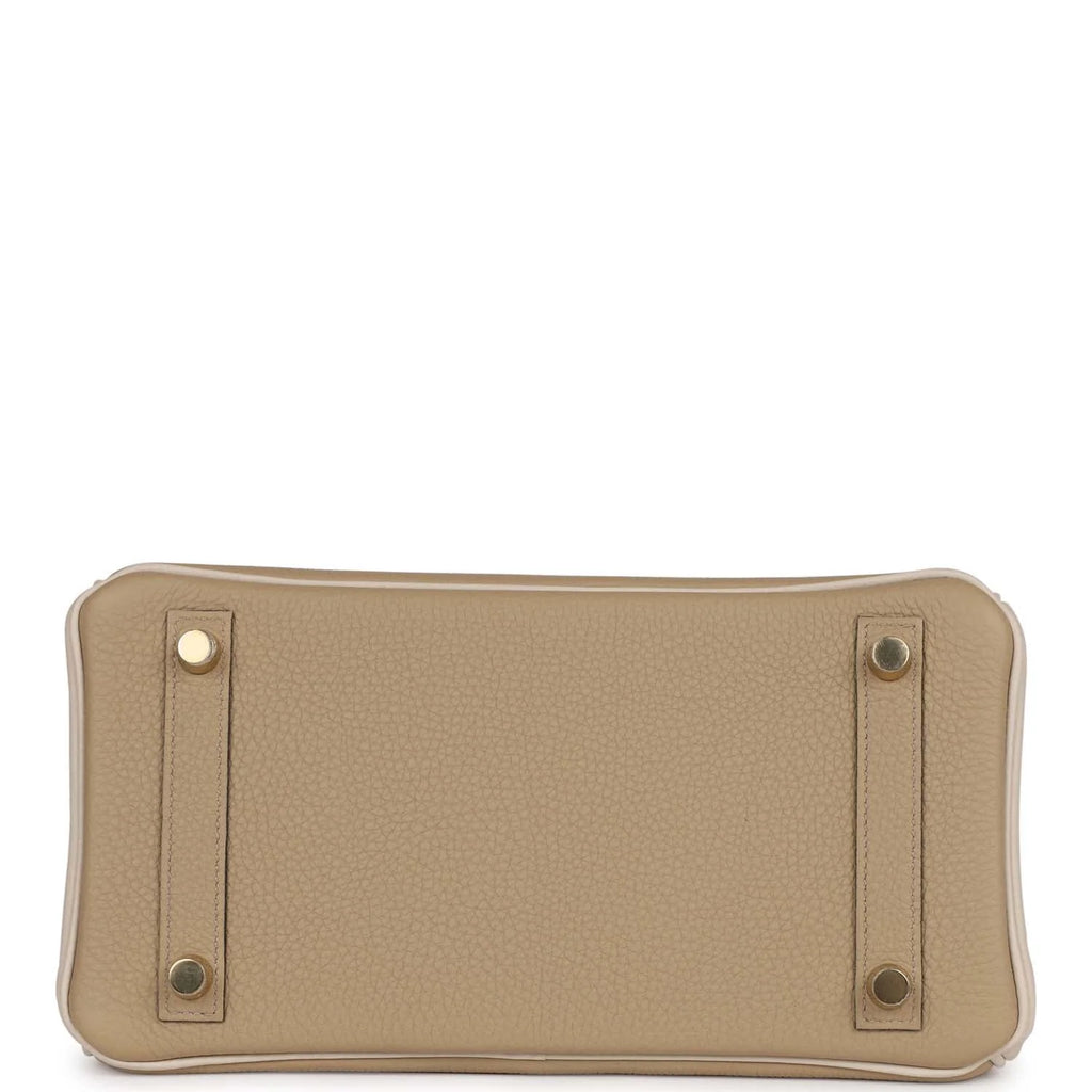 Trench and Beton Togo Leather Bag V40535