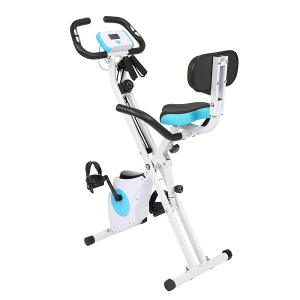 White Folding Exercise Bike Y73324