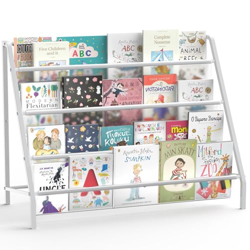 4 Tier Metal Kids Bookshelf H9234