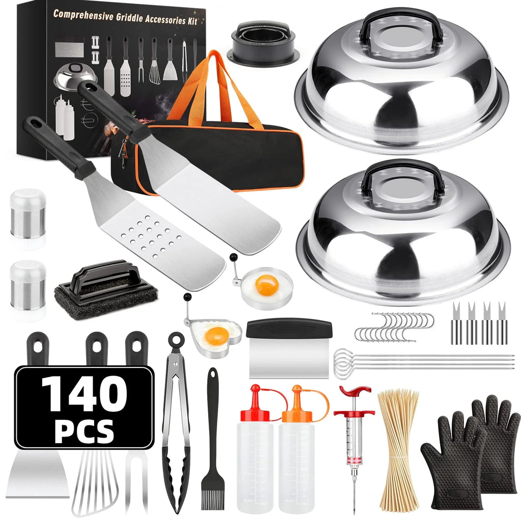 140 Pcs Griddle Accessories Kit J886937