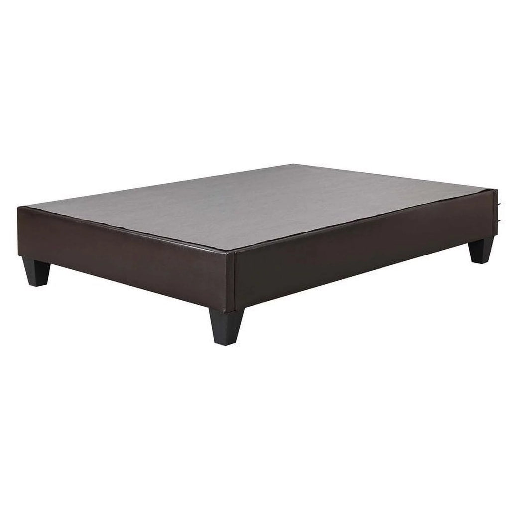 Upholstered Mahogany Full Platform Bed O630