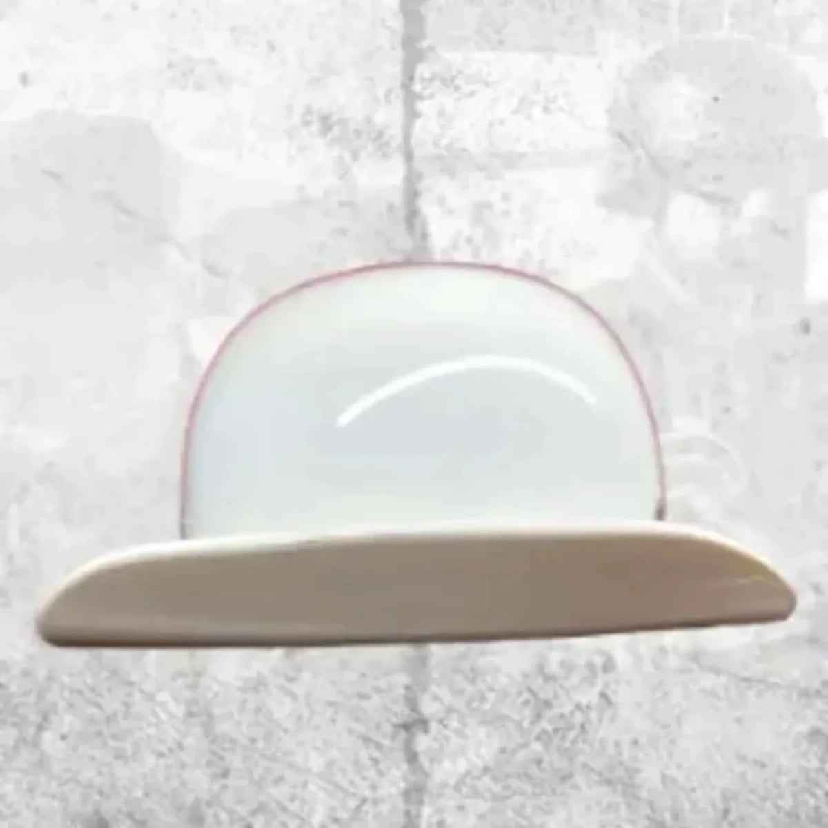 White Gloss Motorcycle Helmet Y370