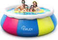 10ft 30in Inflatable Swimming Pool with Pool Cover D7532